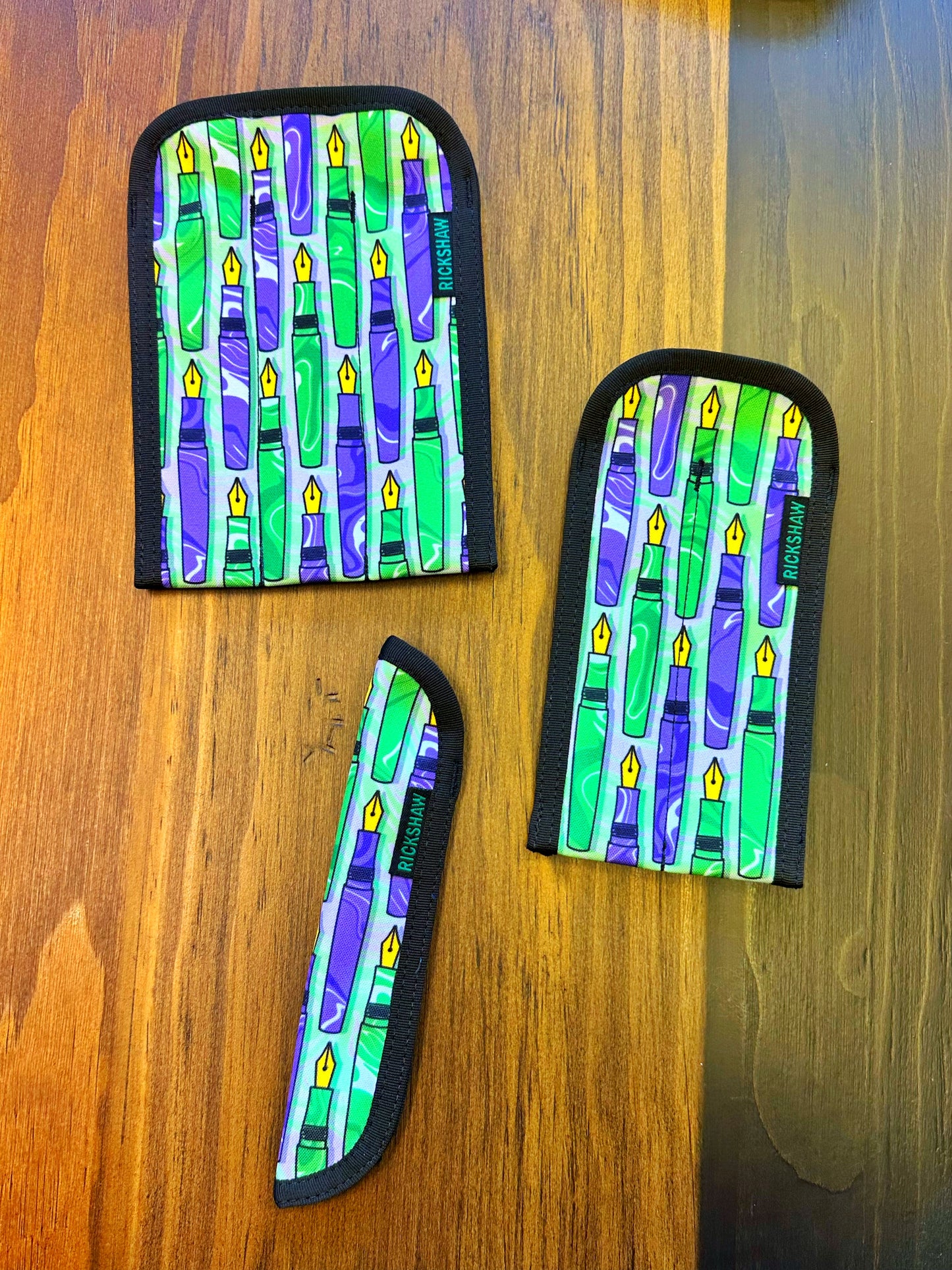 Purple and Green Pen Rickshaw - Pre Order